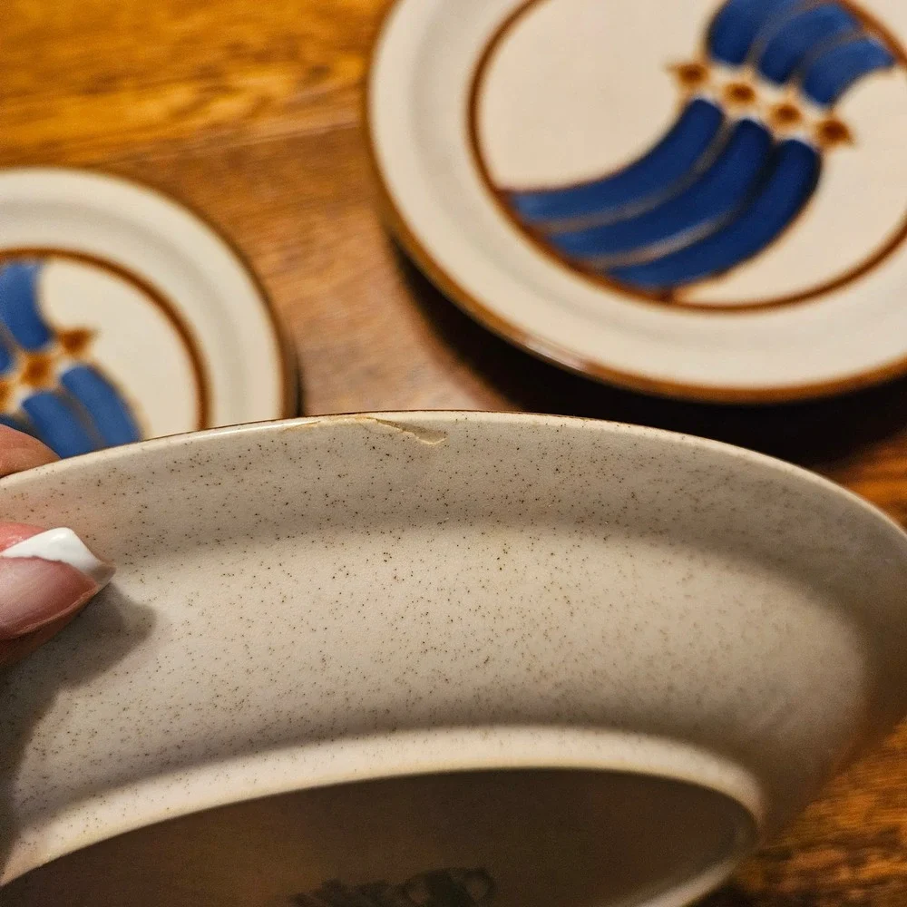 International China Kaleido Milkyway Dinner Plates Stoneware Japan Set‎ 5